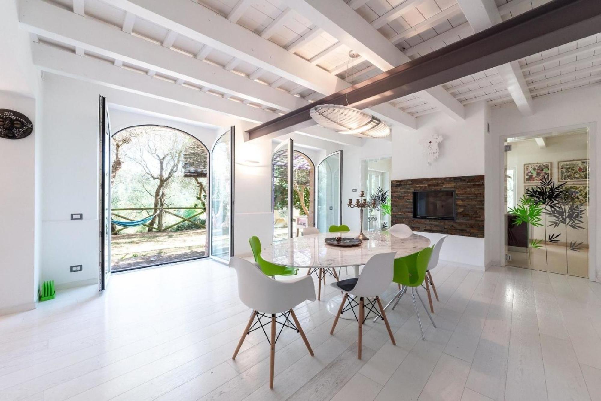 Вилла Meernahes Ferienhaus Casa Cantagallo Mit Pool Фермо Экстерьер фото