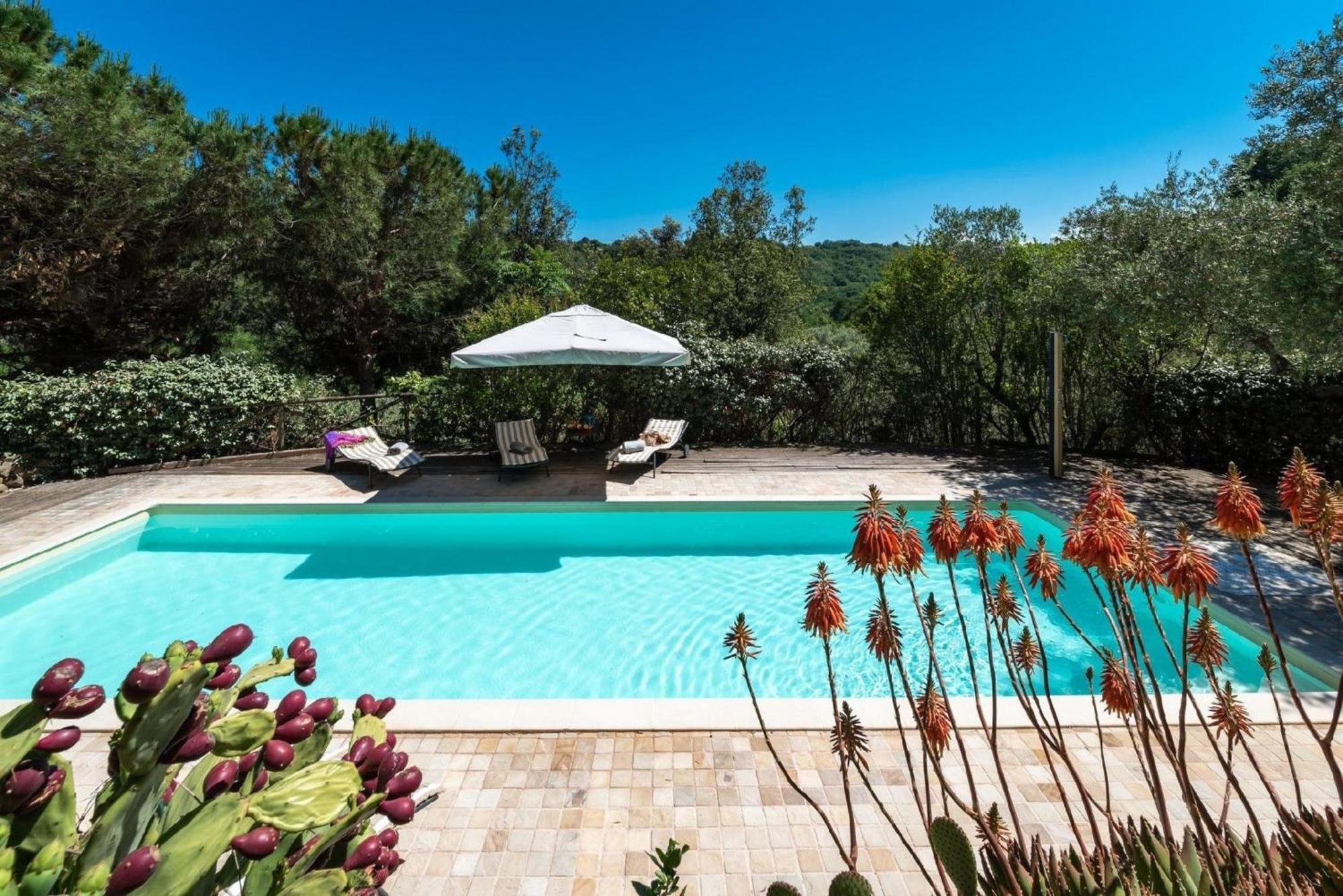 Вилла Meernahes Ferienhaus Casa Cantagallo Mit Pool Фермо Экстерьер фото