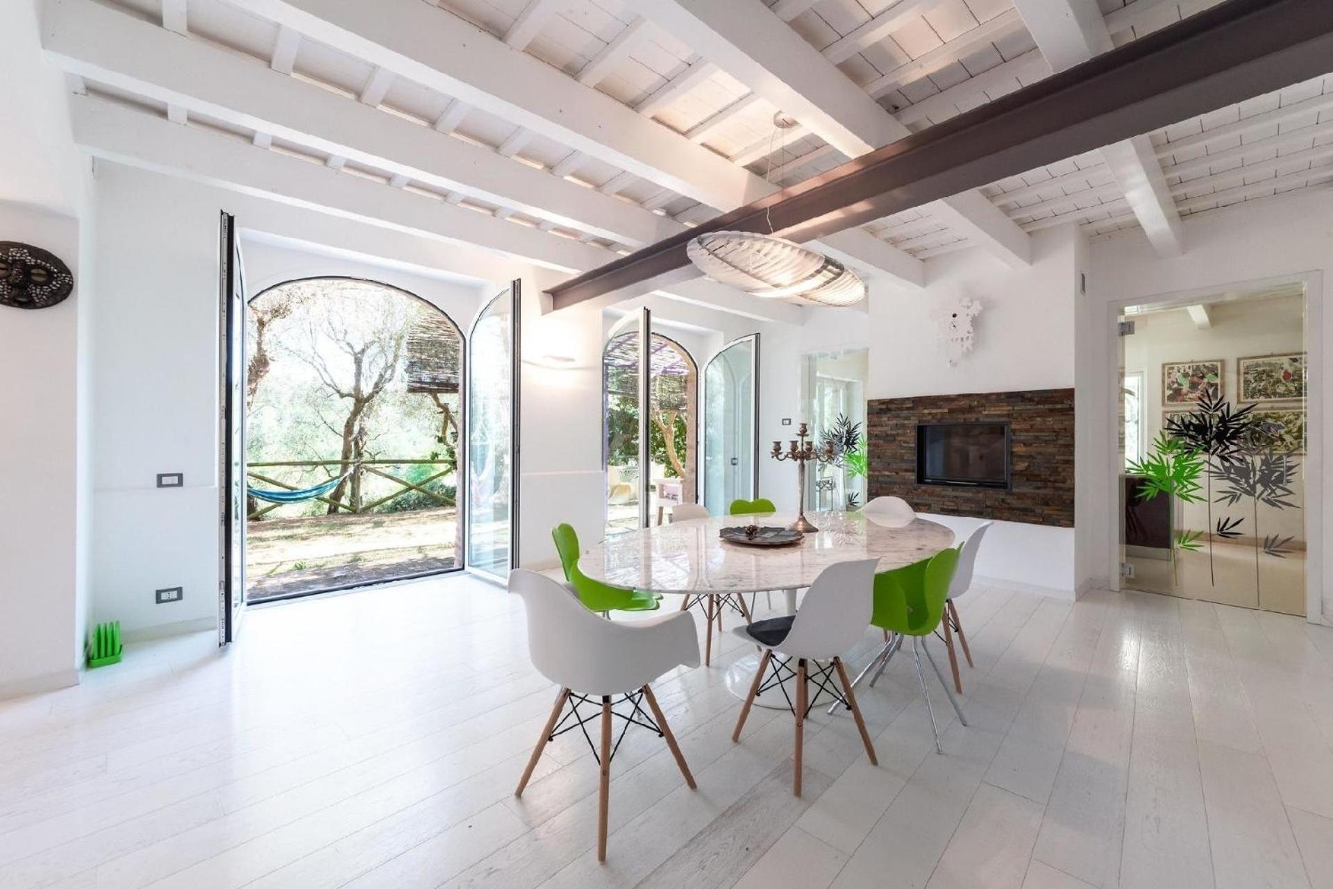 Вилла Meernahes Ferienhaus Casa Cantagallo Mit Pool Фермо Экстерьер фото