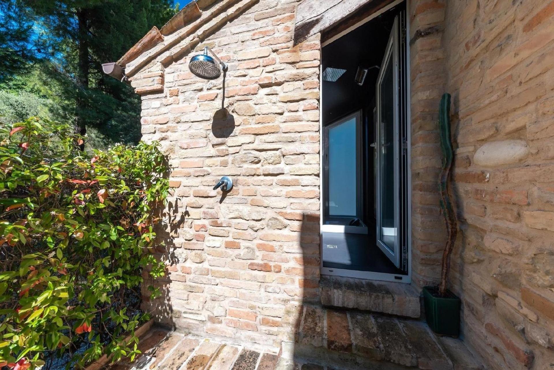 Вилла Meernahes Ferienhaus Casa Cantagallo Mit Pool Фермо Экстерьер фото